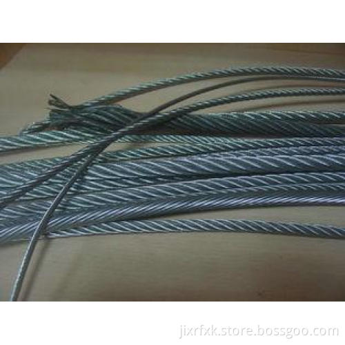 High Strength 316 7x7 Stainless Steel Wire Rope 10mm For Bi